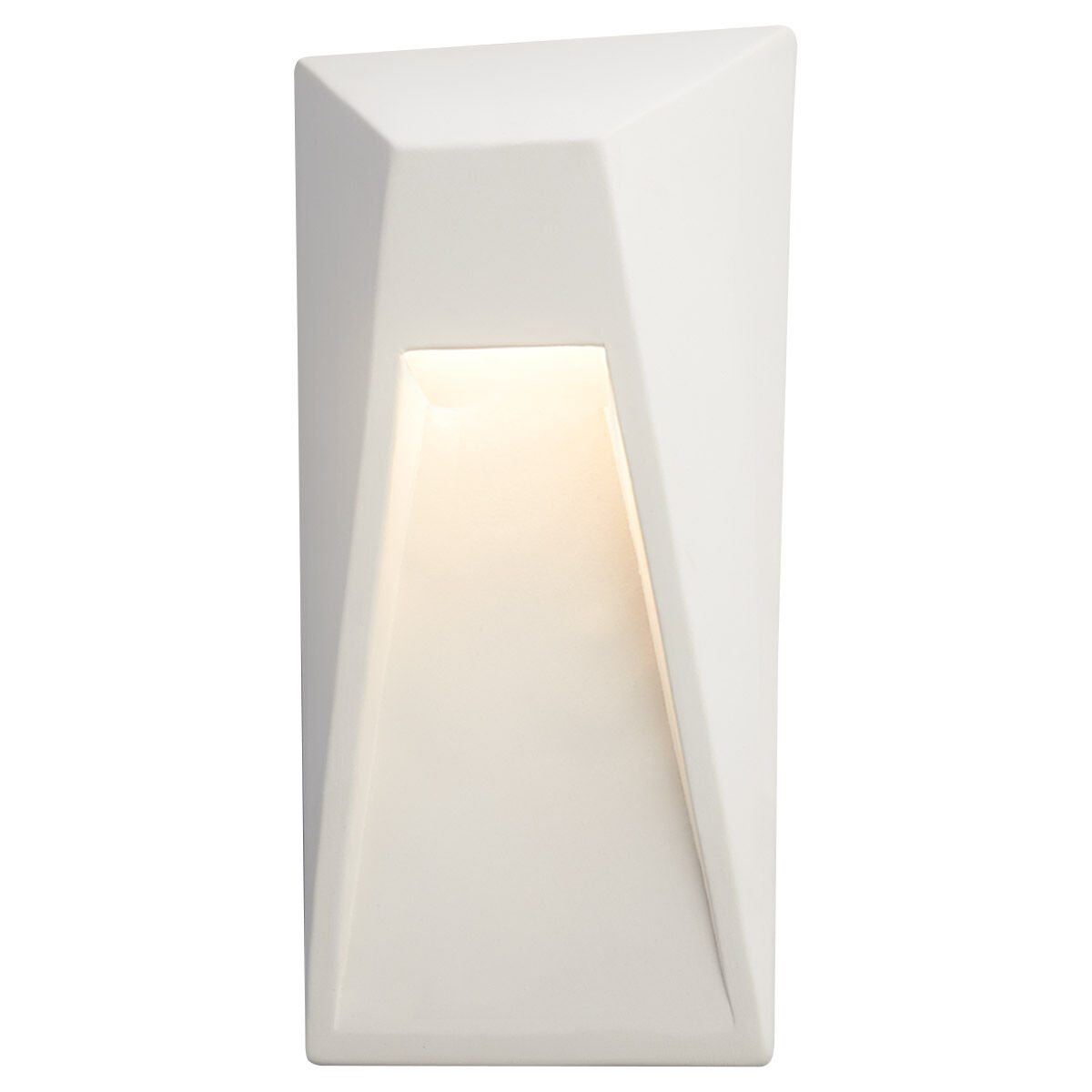 Ambiance LED 8.5 inch Gloss Black ADA Wall Sconce Wall Light, Vertice