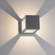 Ontario LED 4 inch Marine Grey Outdoor Wall Mount