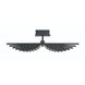 Seraph LED 11.25 inch Black Flush Mount Ceiling Light