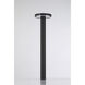 Perch 10 watt Black Outdoor Bollard