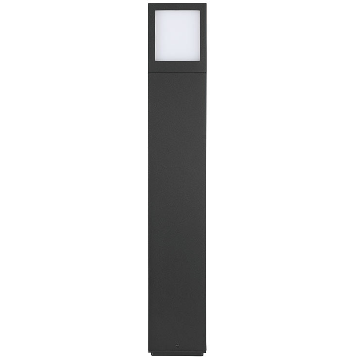 Beacon 9 watt Black Outdoor Bollard