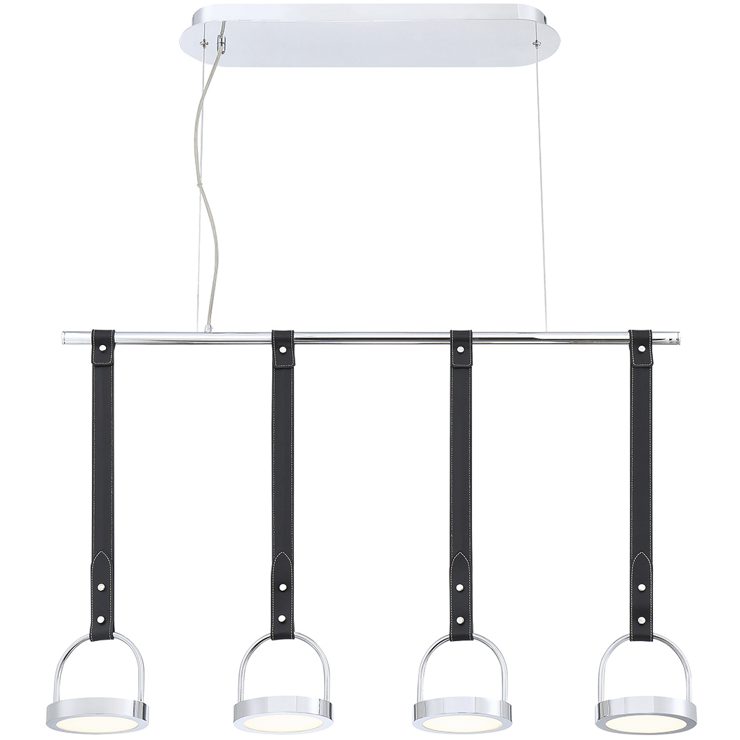 Lappin LED 6 inch Chrome Chandelier Ceiling Light