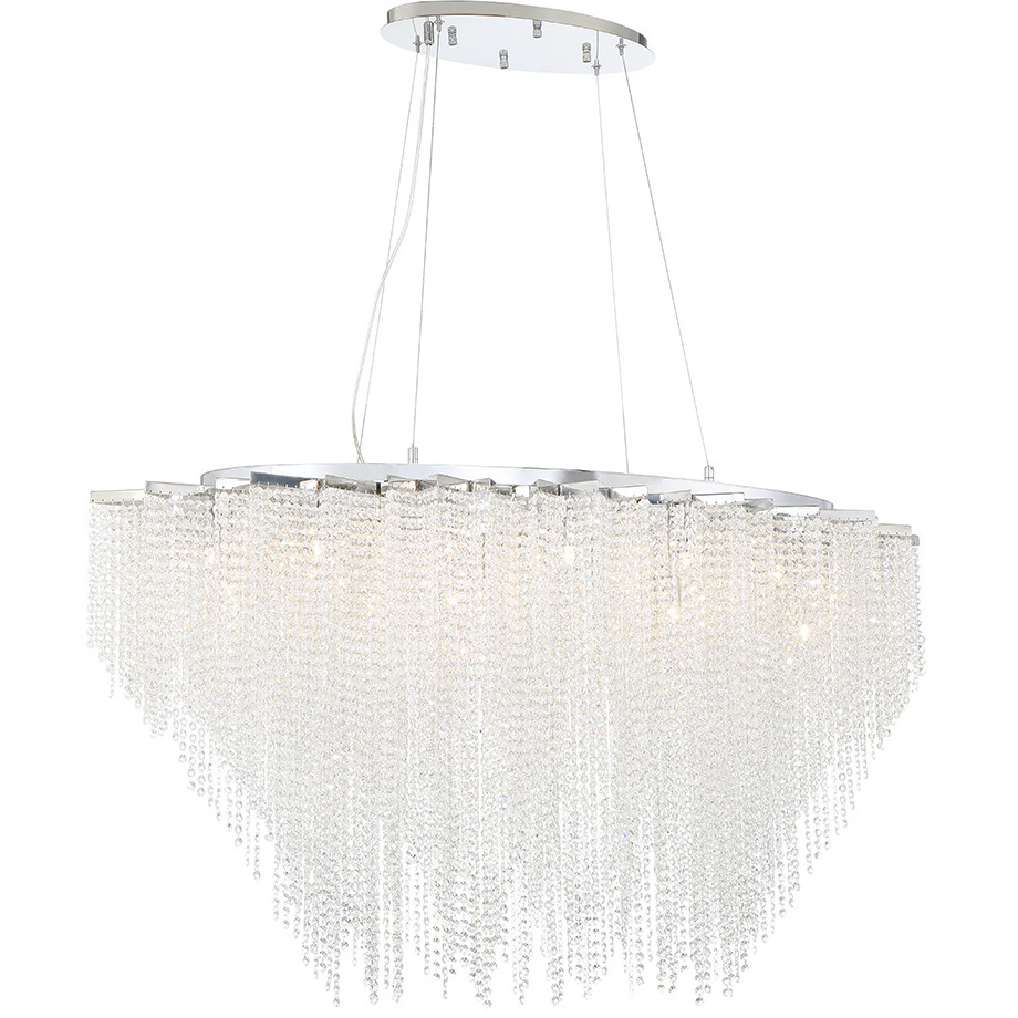 Cohen 18 Light 21 inch Chrome Chandelier Ceiling Light