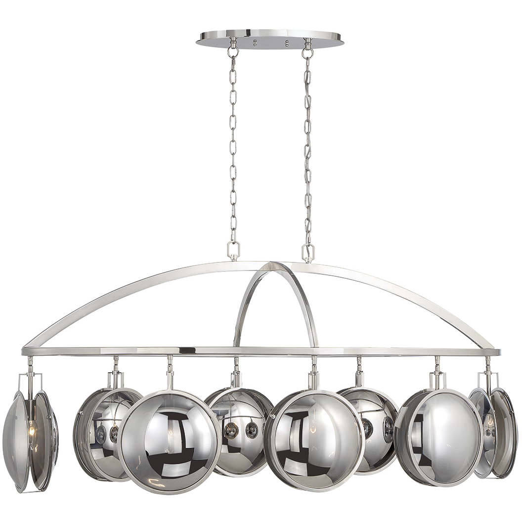Havendale 8 Light 26.5 inch Polished Nickel Chandelier Ceiling Light