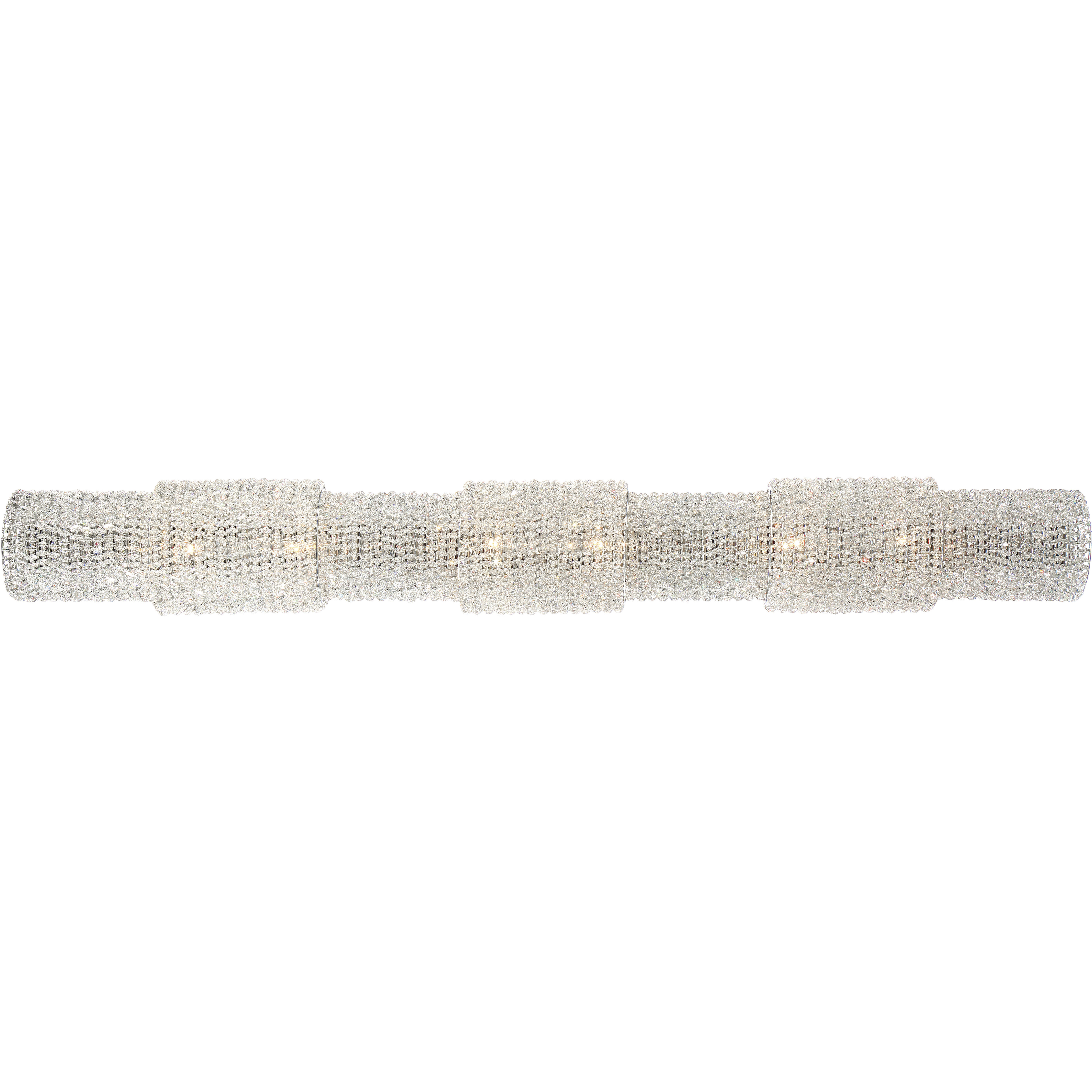 Sposa 8 Light 50 inch Chrome Wall Sconce Wall Light