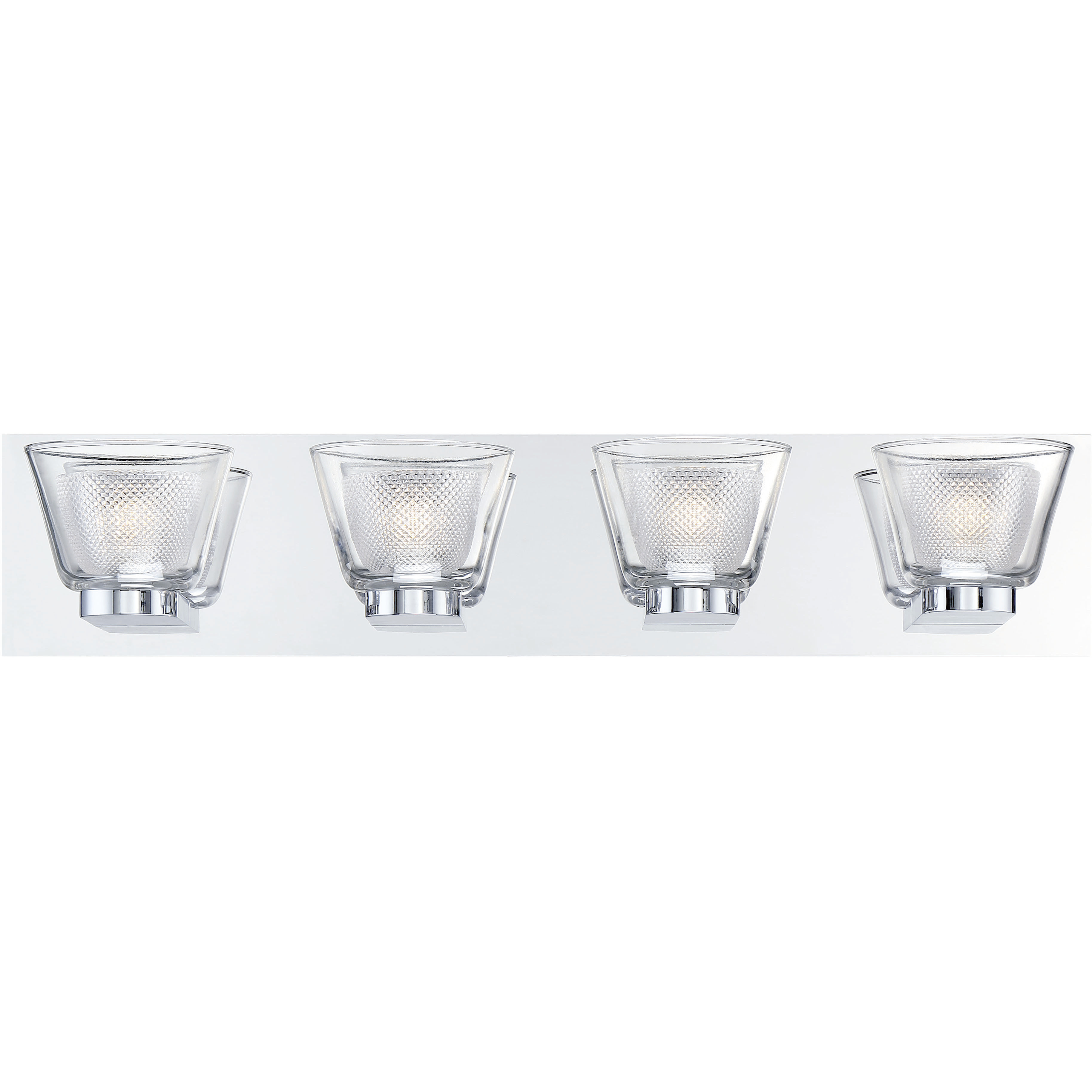 Trent LED 25 inch Chrome Vanity Light Wall Light