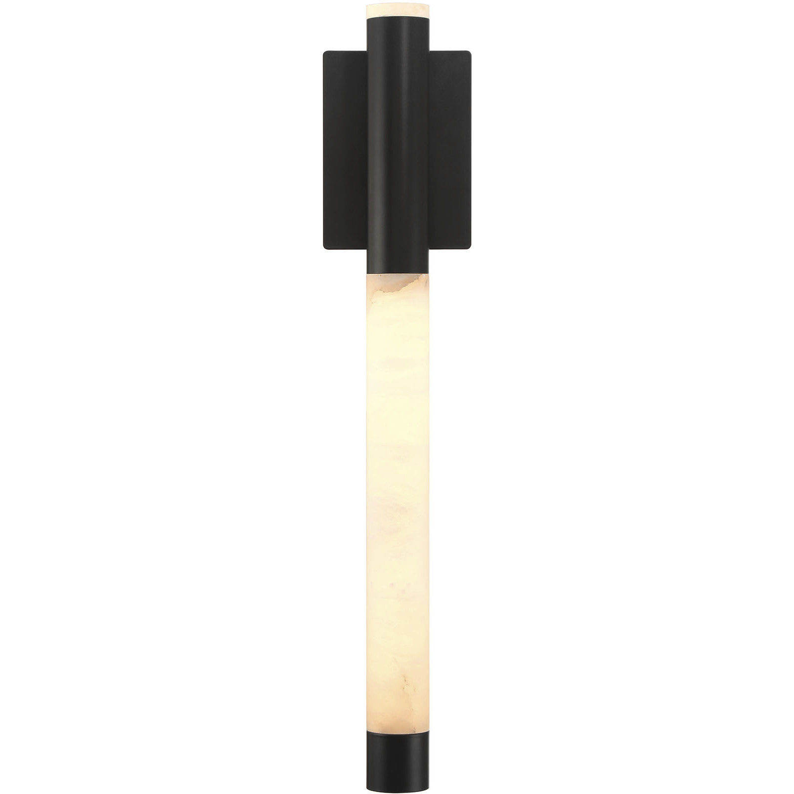 Ronda LED 24 inch Matte Black Outdoor Wall Sconce