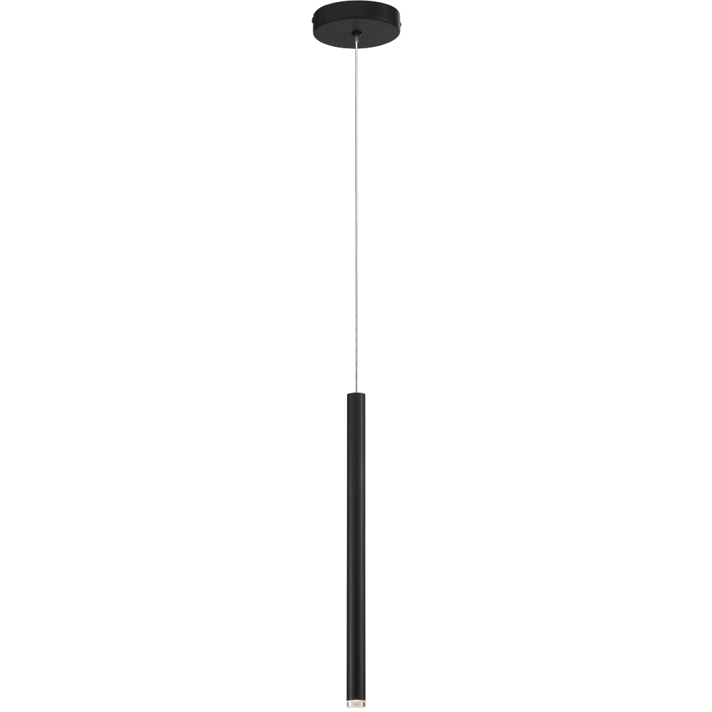 Navada LED 1 inch Black Pendant Ceiling Light, Small