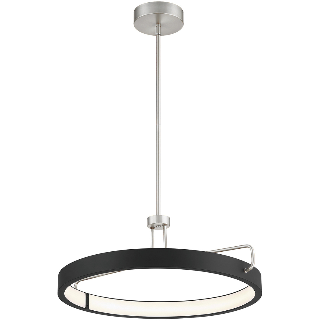 Pemberton LED 26 inch Satin Nickel Pendant Ceiling Light, Large