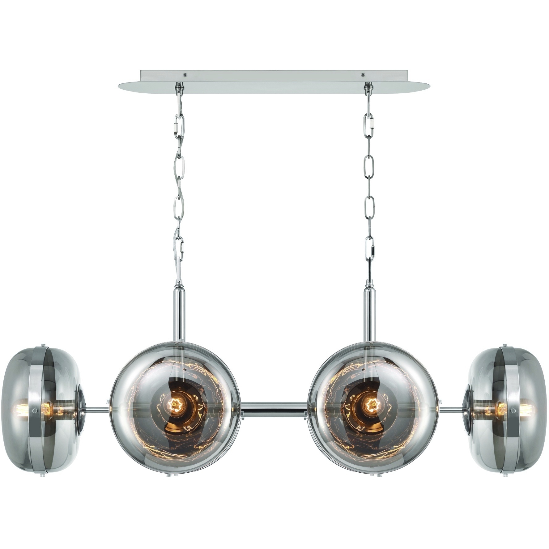 Eurofase 38130022 Nottingham 6 Light 21 inch Polished Nickel