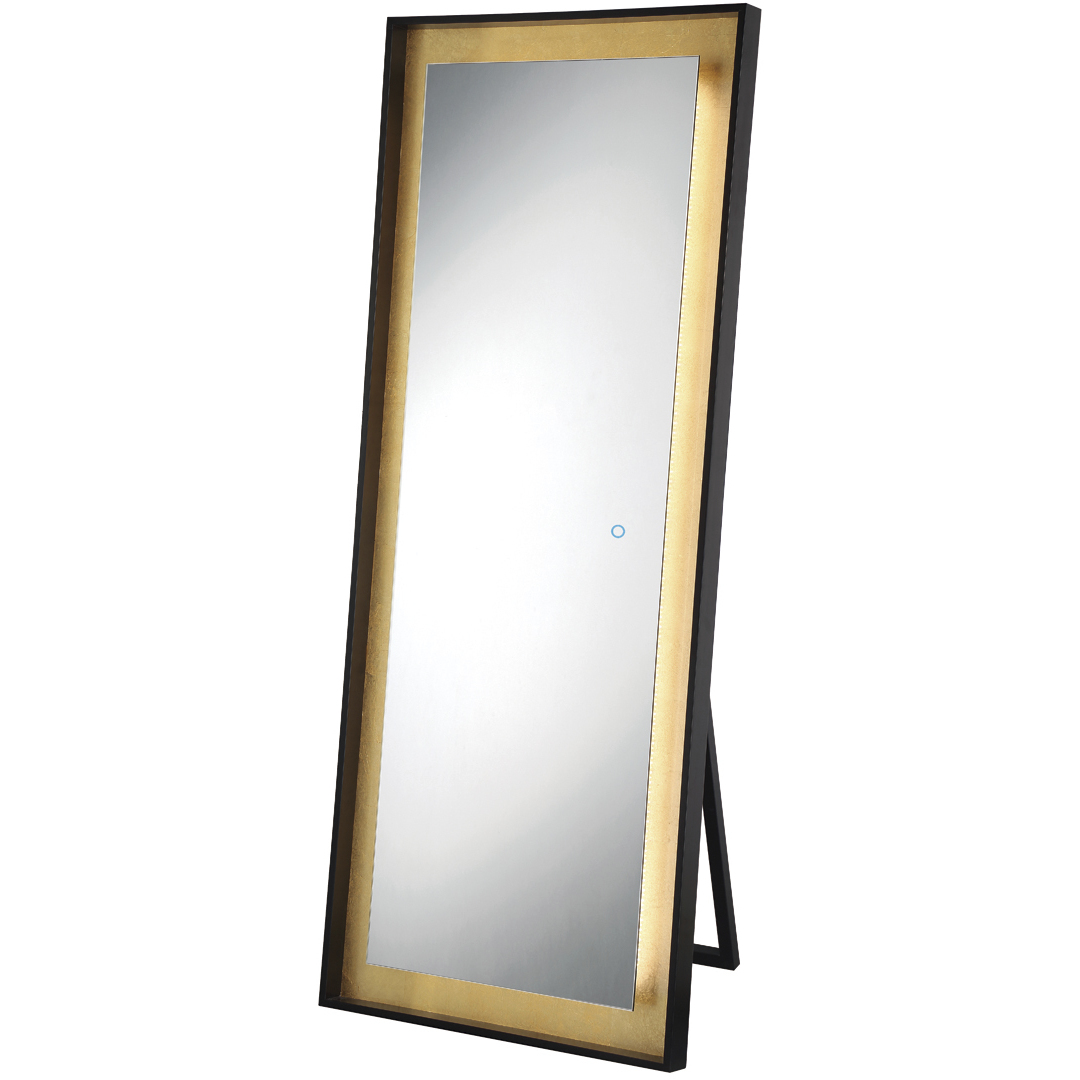 Anya 65 X 65 inch Black Mirror