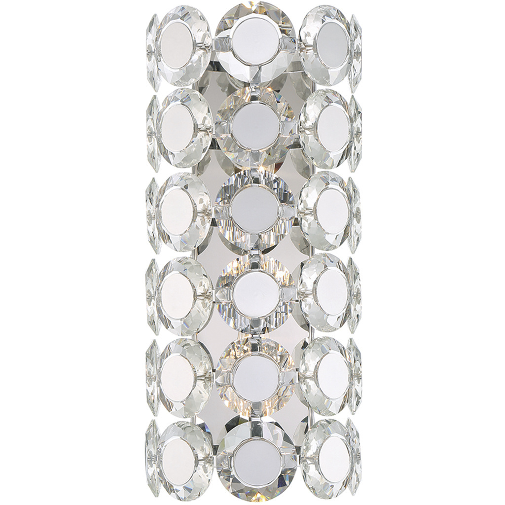 Perrene Wall Sconce Wall Light in Chrome