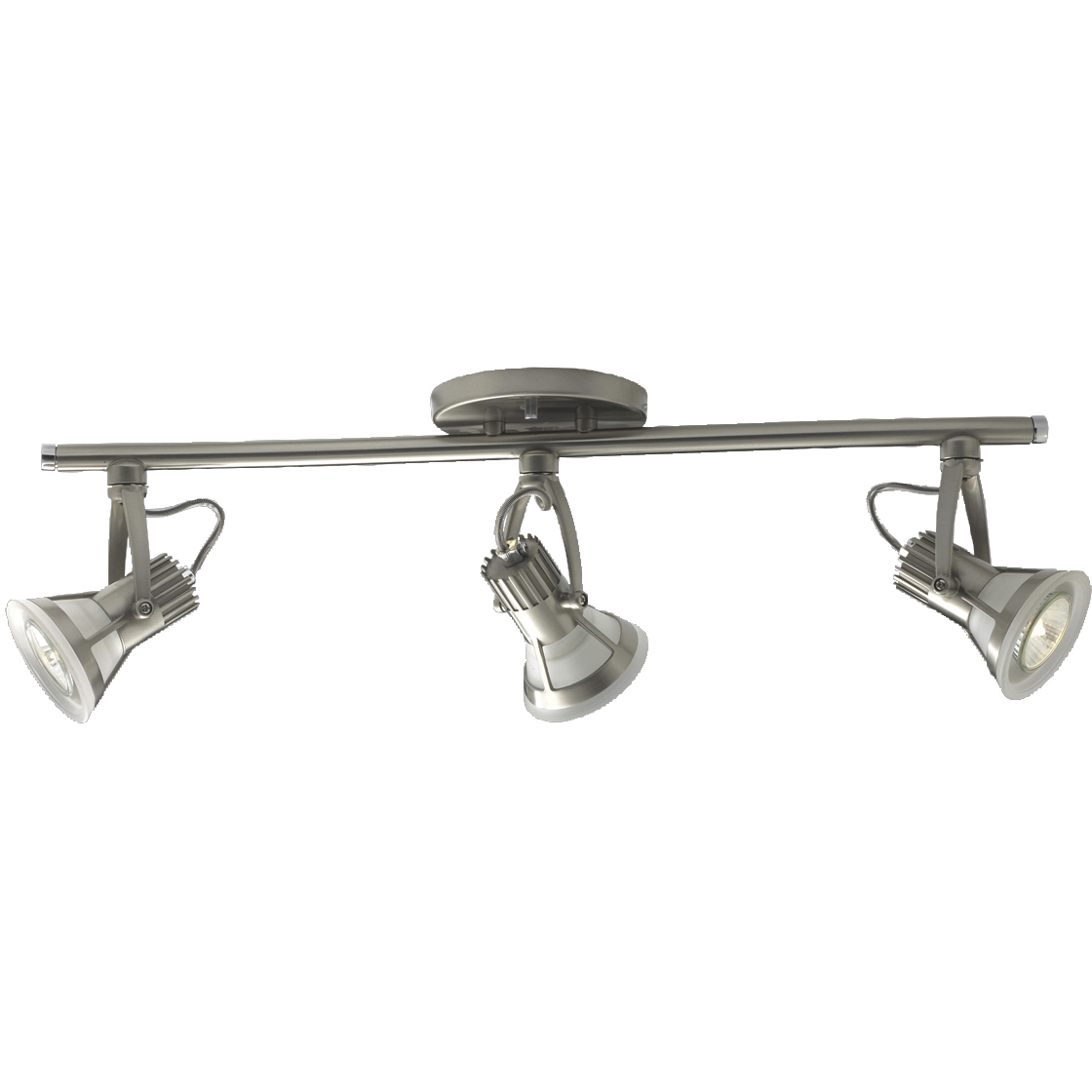 EuroFase TK-3VTX3-34 Vortex Satin Nickel Track Ceiling Light