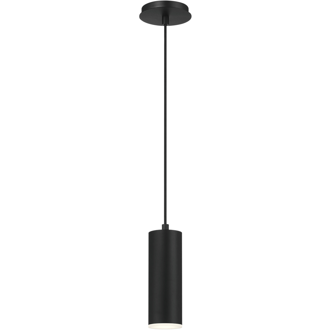 Neptune LED 3 inch Black Mini Pendant Ceiling Light