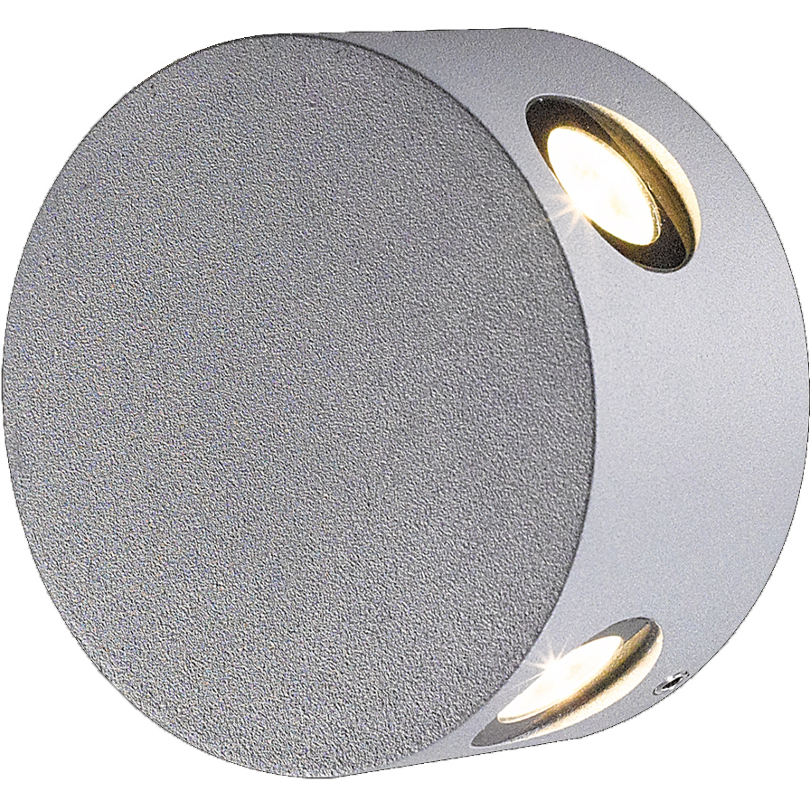 Pass LED 2 inch Marine Grey Outdoor Wall Mount