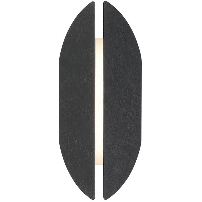 Inntra 1 Light 14 inch Black Outdoor Wall Sconce