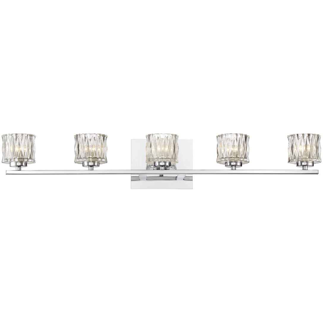 Guelph LED 32 inch Chrome Vanity Light Wall Light