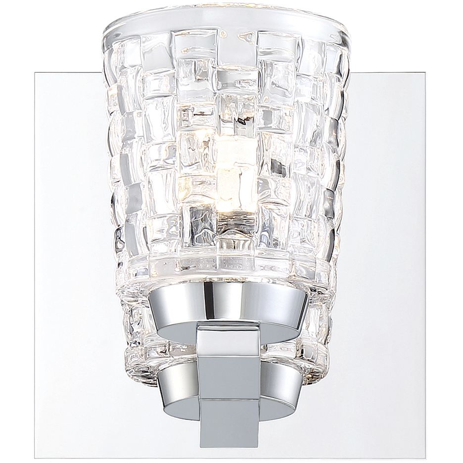 Banbury LED 5 inch Chrome Wall Sconce Wall Light