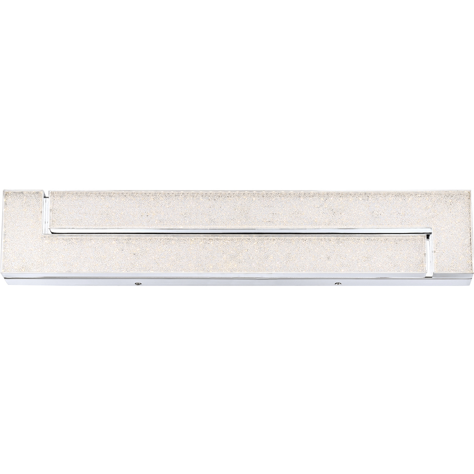 Santi LED 23.5 inch Chrome Vanity Light Wall Light, Medium