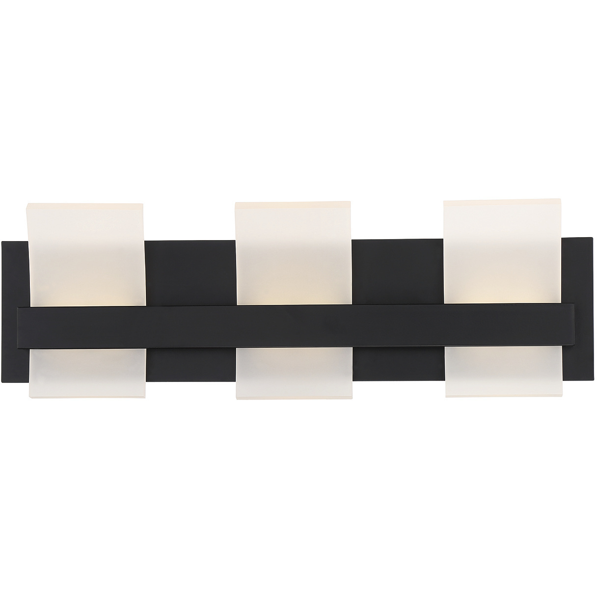 Cambridge LED 6.25 inch Black Vanity Light Wall Light