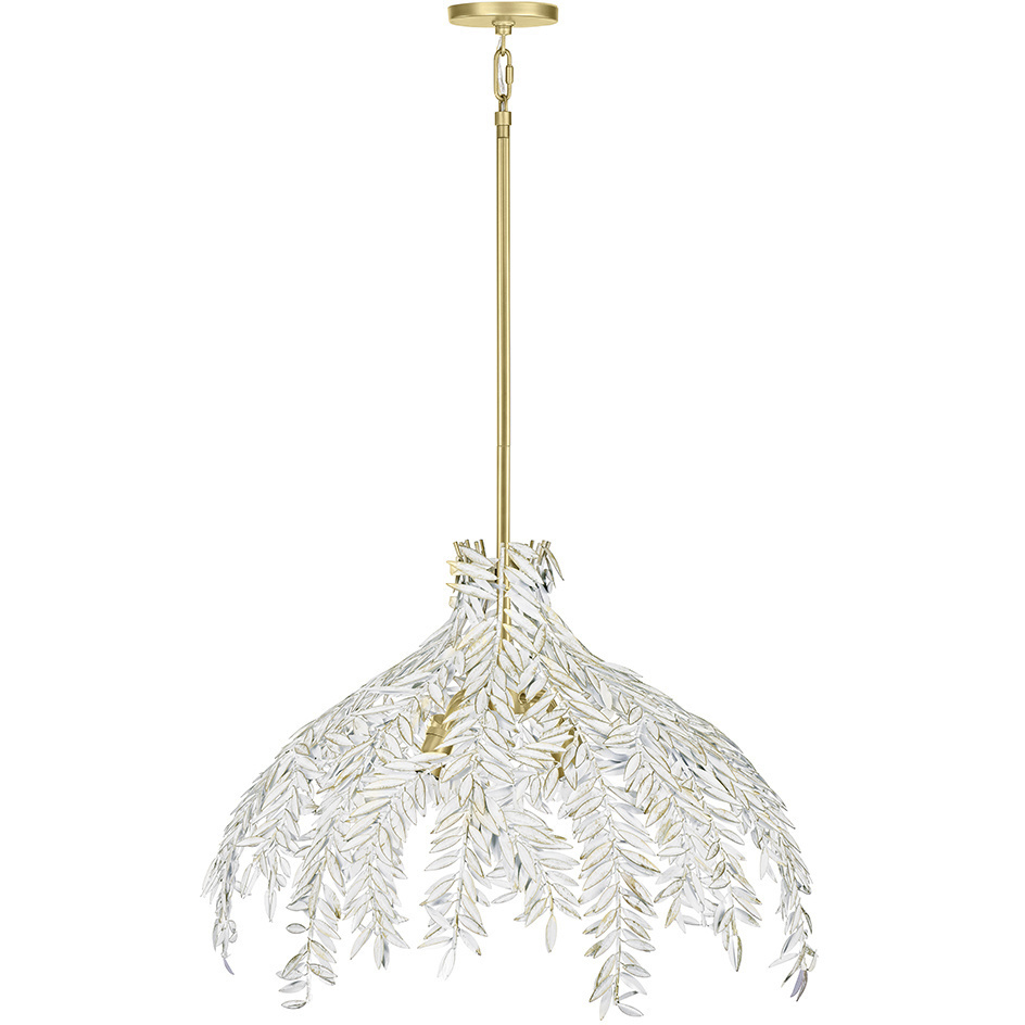 Jalore 4 Light 32 inch White Chandelier Ceiling Light