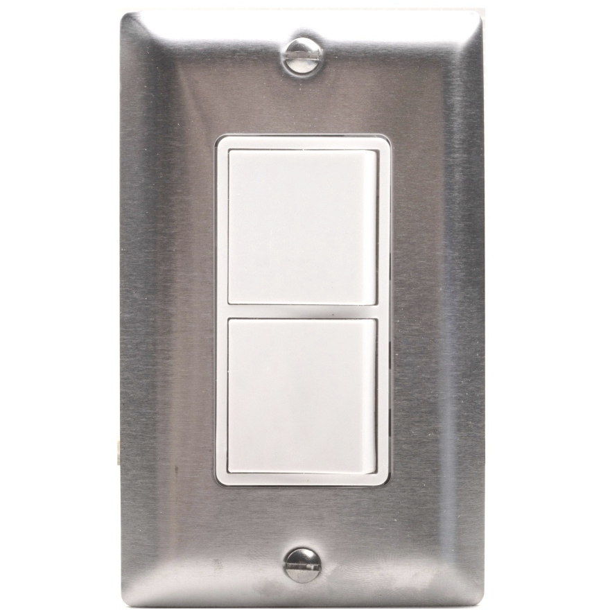Ontario 5 X 3 inch Stainless Steel Patio Heater Single Duplex Stack Switch