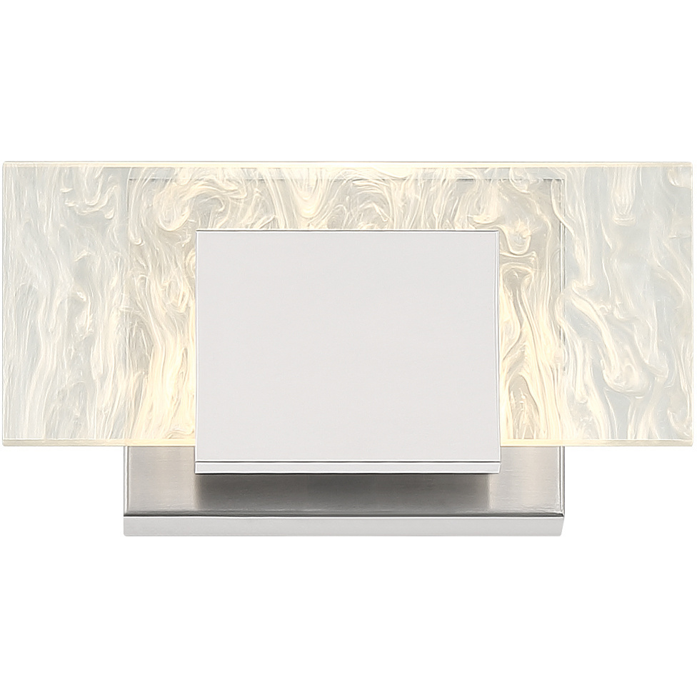 Kasha LED 8.5 inch Chrome Vanity Light Wall Light