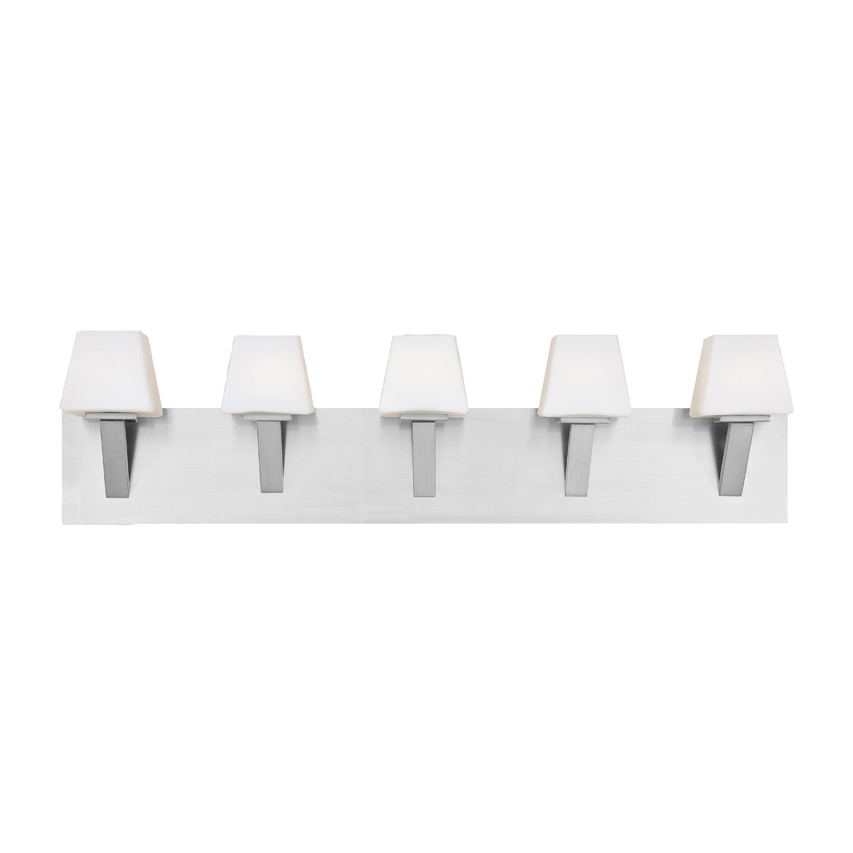 Anglo 5 Light 33 inch Satin Nickel Vanity Light Wall Light