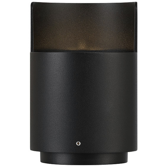 Armour 8 watt Black Outdoor Bollard