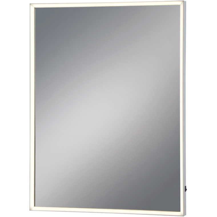 Lumo 32 X 24 inch Silver Mirror, Medium