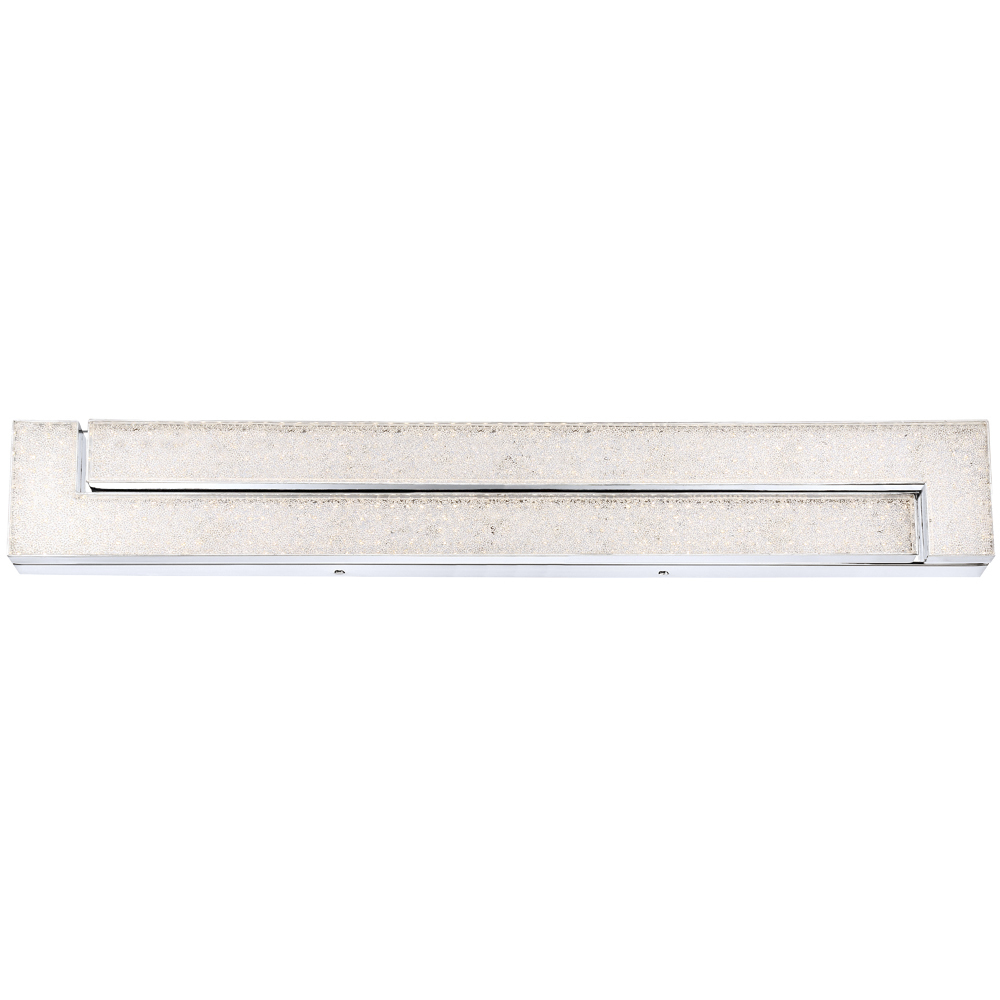 Santi LED 30 inch Chrome Vanity Light Wall Light, Large
