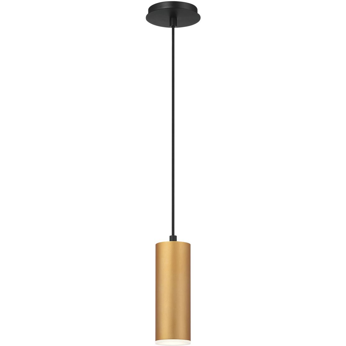Neptune LED 3 inch Gold Mini Pendant Ceiling Light