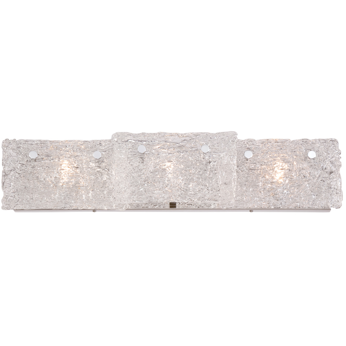 Caramico 3 Light 27 inch Chrome Vanity Light Wall Light