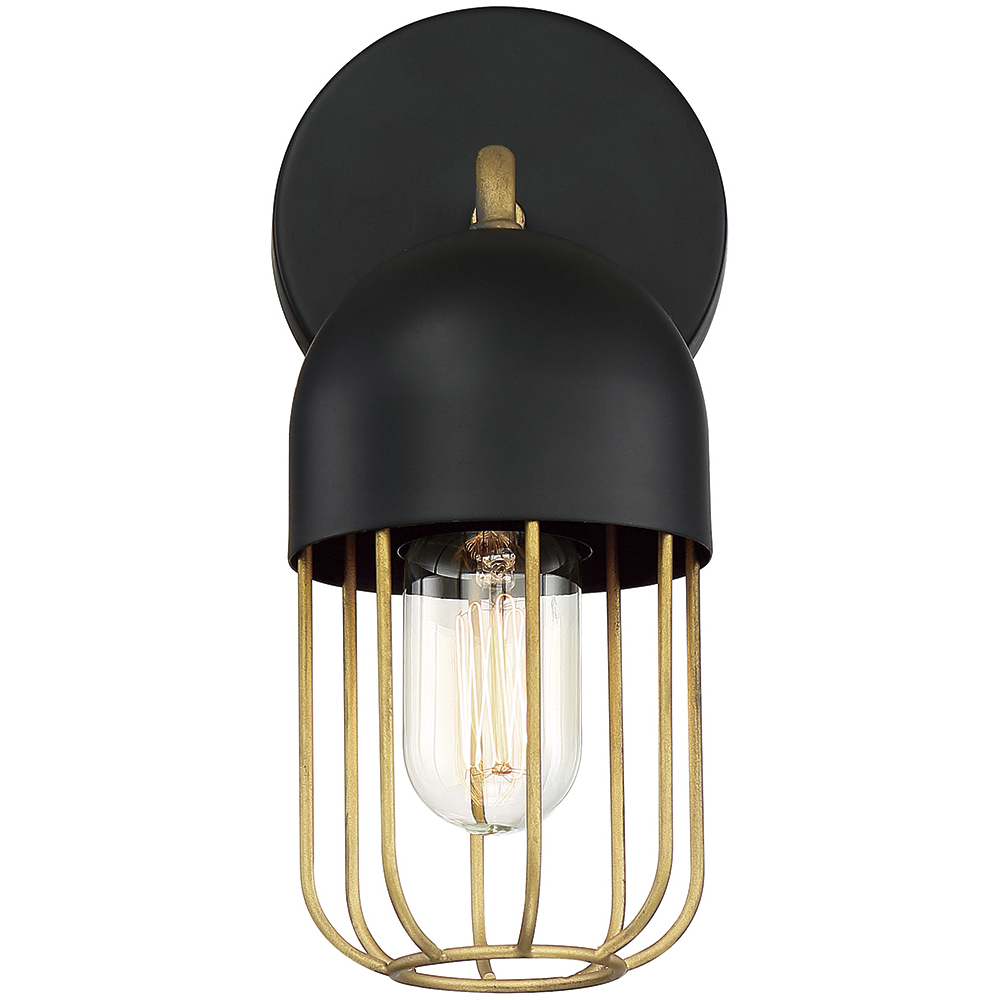 Palmerston 1 Light 5 inch Matte Black Wall Sconce Wall Light