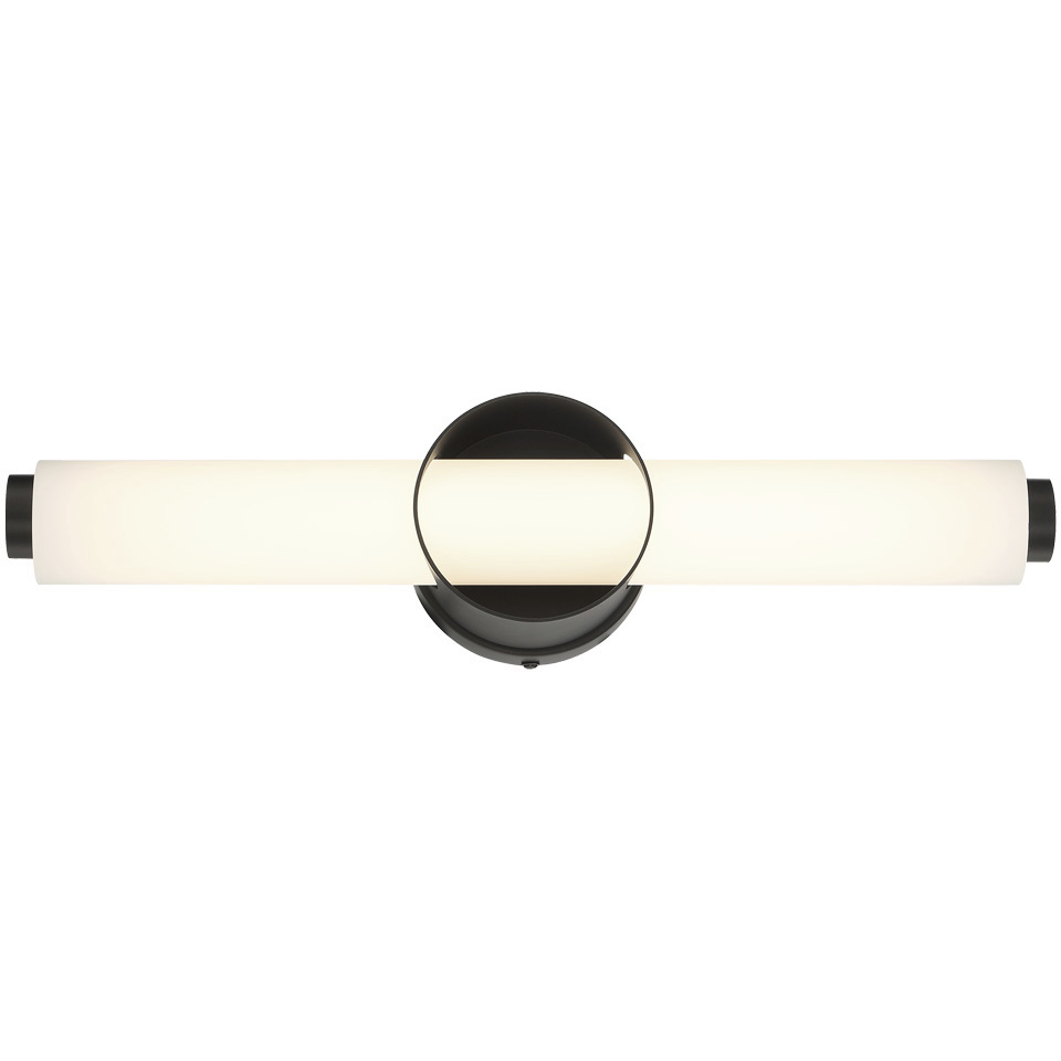 Santoro LED 20 inch Black Vanity Light Wall Light