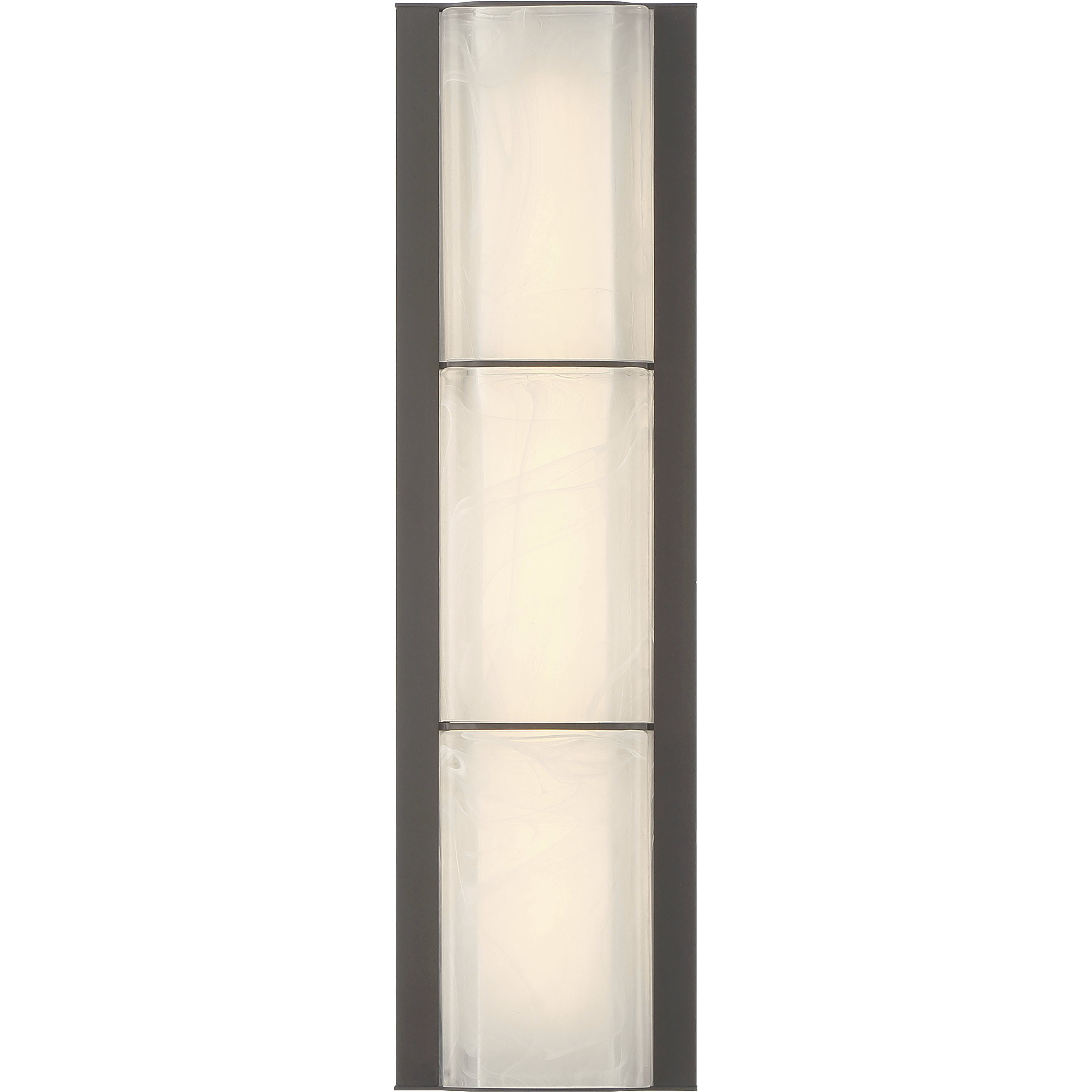Gibraltar LED 18.25 inch Sand Bronze Outdoor Wall Sconce