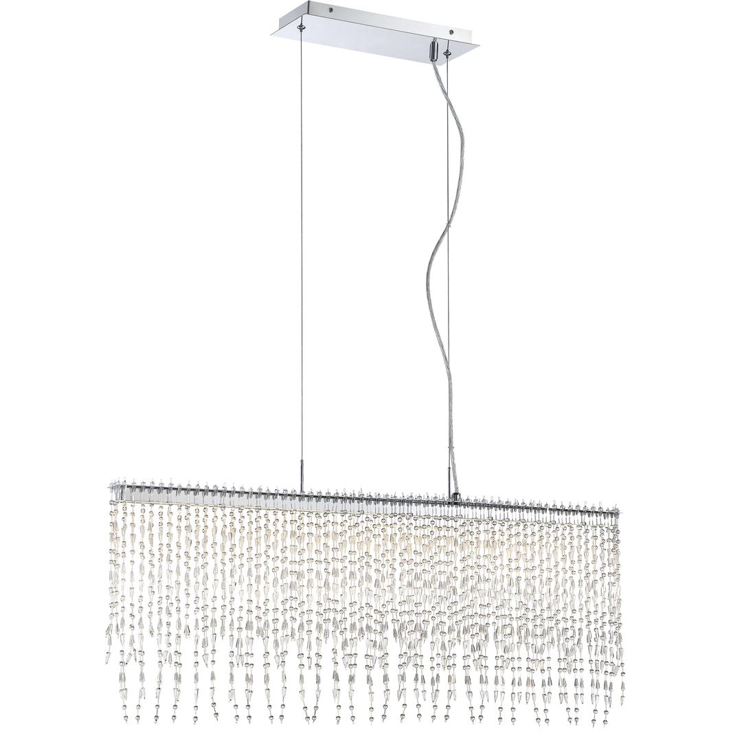 Atwater LED 2 inch Chrome Pendant Ceiling Light, Small