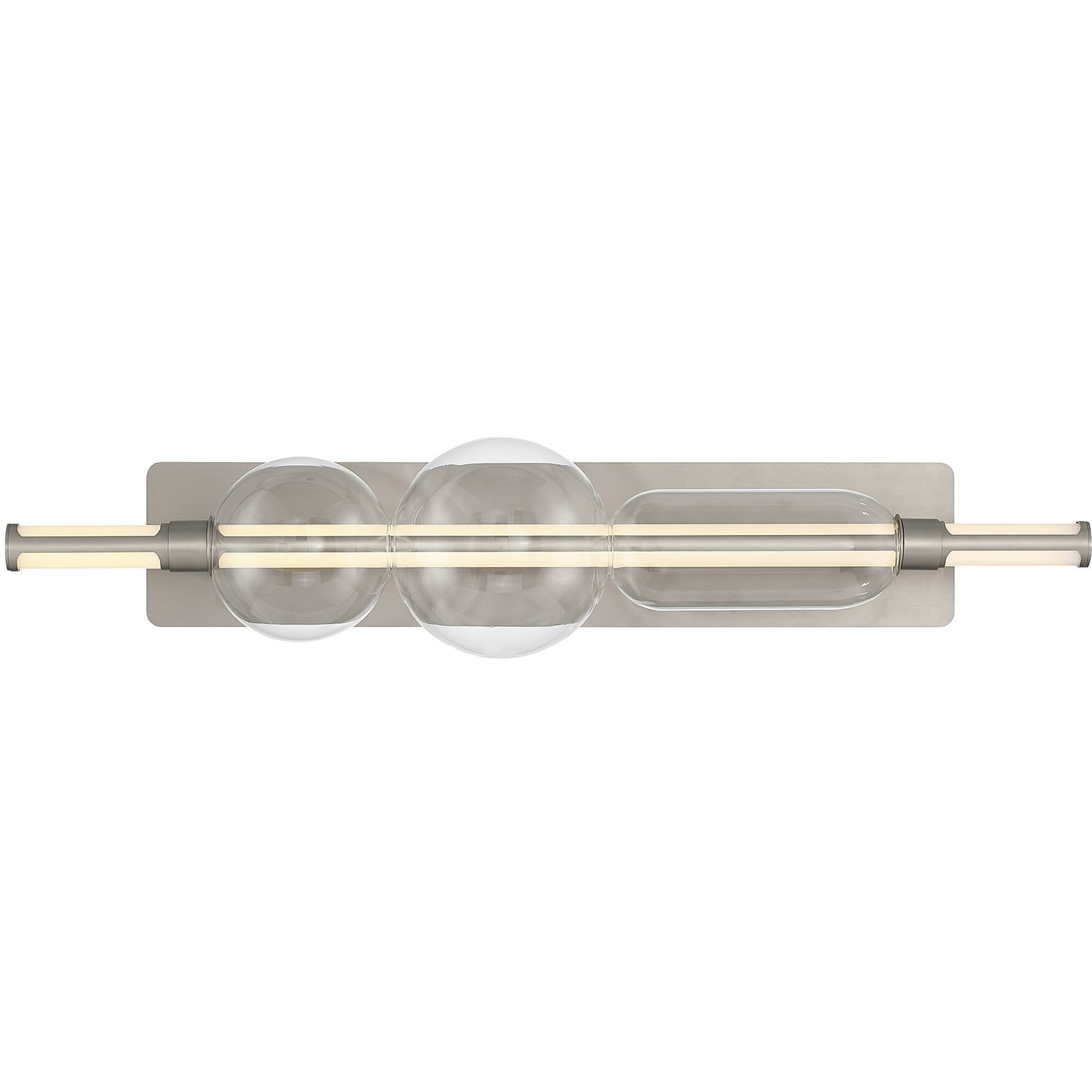 Lucent LED 34 inch Satin Nickel Vanity Light Wall Light