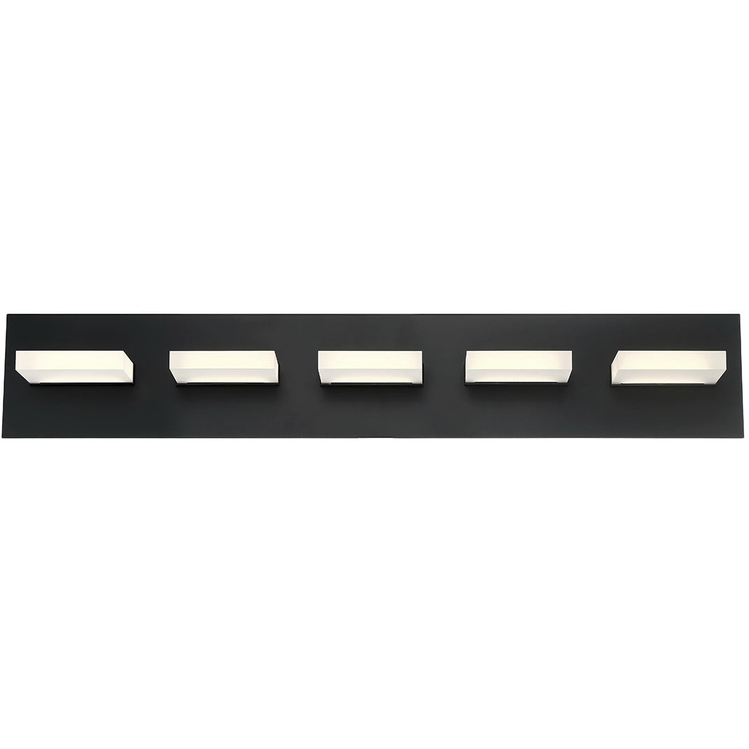 Olson LED 30 inch Black Vanity Light Wall Light