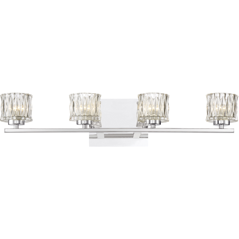 Guelph LED 25 inch Chrome Vanity Light Wall Light