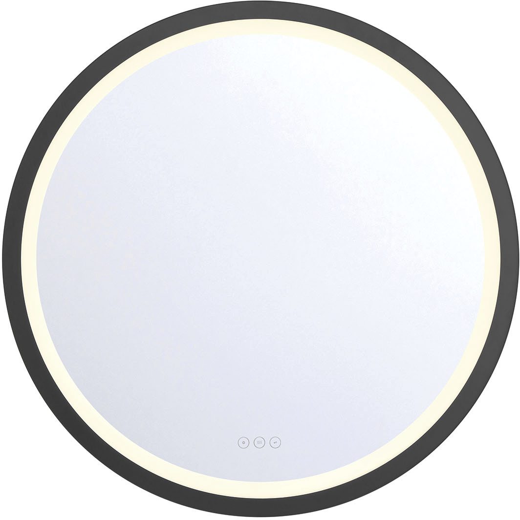 Artell 32 inch Brushed Black LED Mirror