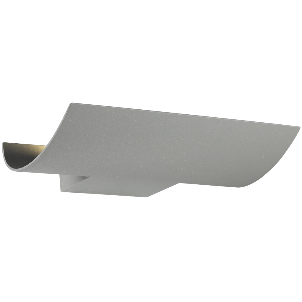 Signature LED 2 inch Marine Grey Outdoor Wall Sconce