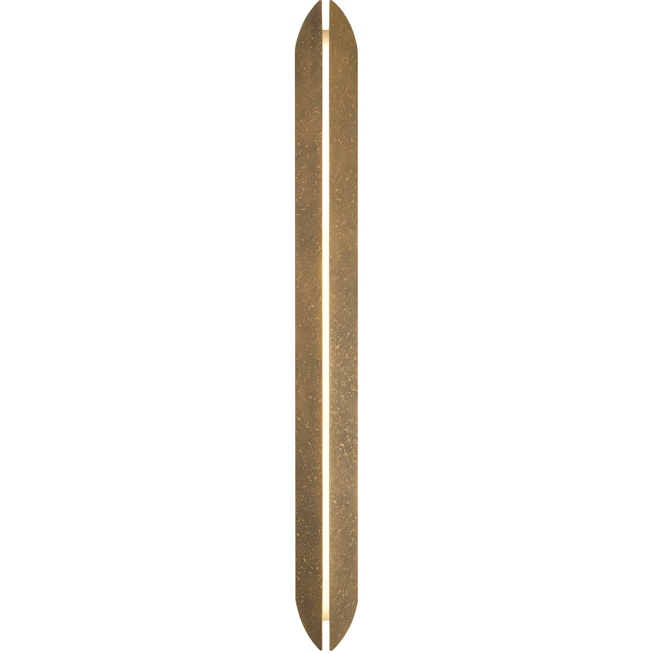 Inntra 1 Light 60 inch Brass Outdoor Wall Sconce