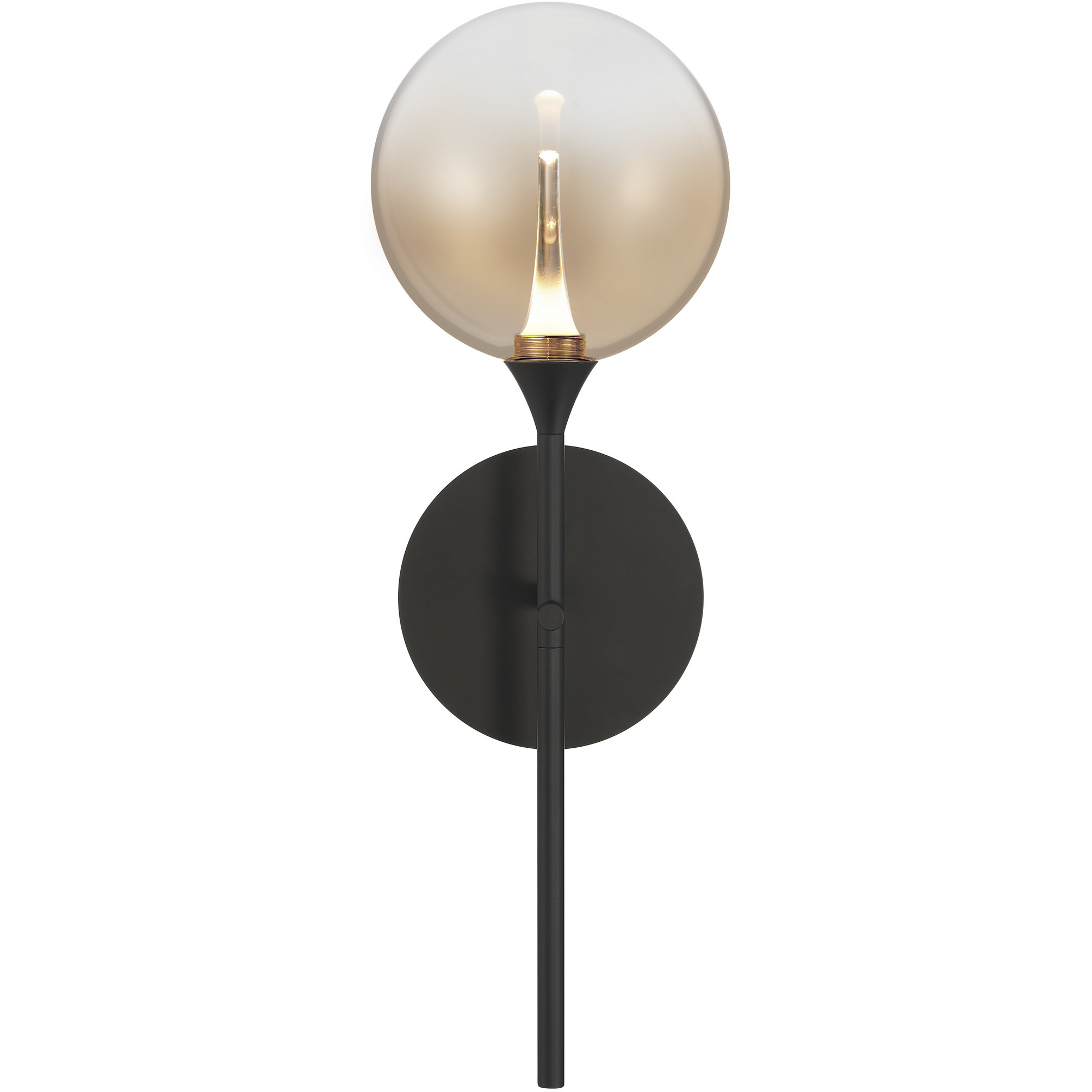 Iissa Wall Sconce Wall Light in Amber