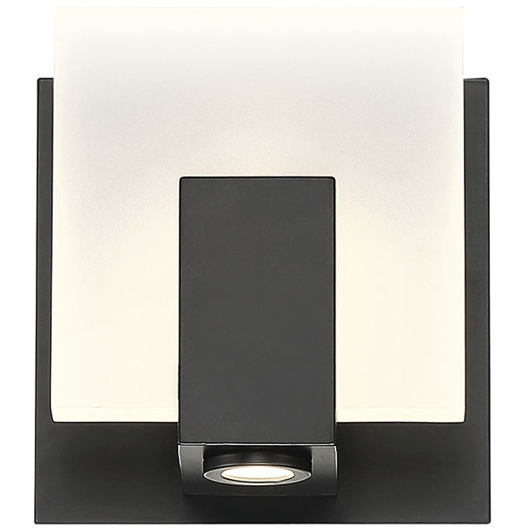 Canmore LED 5 inch Black Vanity Light Wall Light