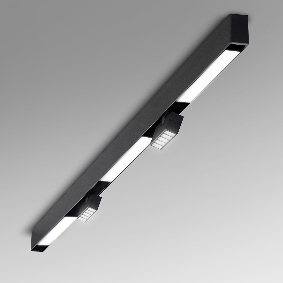 Ontario Black Track Lighting Ceiling Light