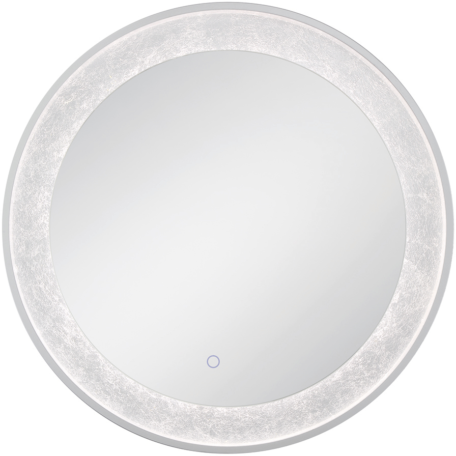 Anya 30 inch Silver Mirror