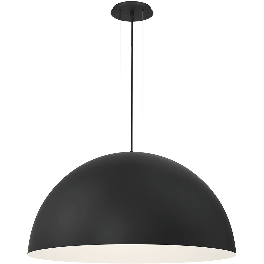 Laverton 1 Light 36 inch Black Chandelier Ceiling Light