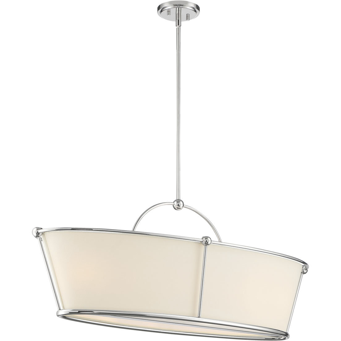 Pulito 6 Light 13.25 inch Polished Nickel Pendant Ceiling Light