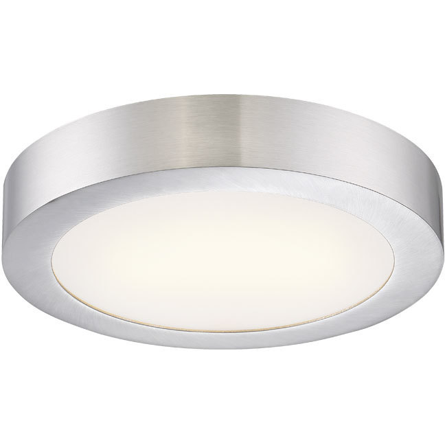Brant 8.75 inch Satin Nickel Flush Mount Ceiling Light, Small